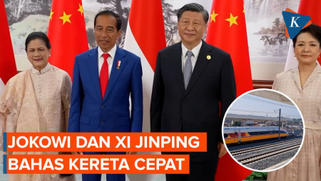 Undang Jokowi ke China, Xi Jinping Bahas Proyek Kereta Cepat Jakarta-Bandung