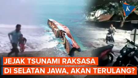 Jejak Tsunami Raksasa di Pantai Selatan Jawa, Bakal Terulang Lagi?