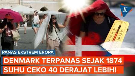 Eropa Pecah Rekor Suhu Panas Ekstrem 2026, Ceko Pertama Kali Tembus 40 Derajat!
