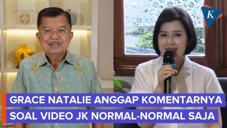 Grace Natalie Terbuka Diskusi Dengan JK: Pernyataan Saya Normal-normal Saja