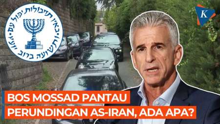 Bos Mossad Israel Turut Pantau Negosiasi Iran-AS di Roma
