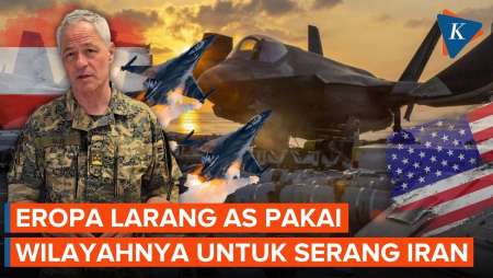 Eropa Tak Izinkan AS Pakai Wilayah Udaranya Untuk Serang Iran