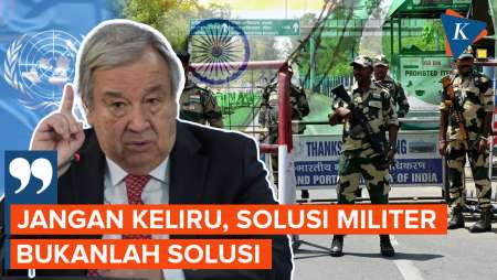 Konflik Kashmir India Vs Pakistan, PBB: Perang Bukan Solusi
