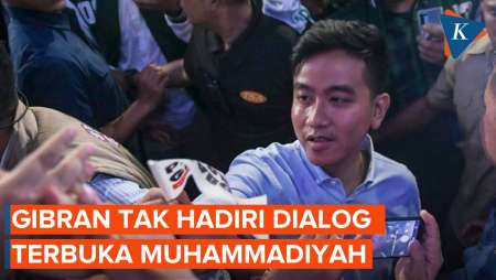 Alasan Gibran Absen Dialog Terbuka Muhammadiyah Hari Ini