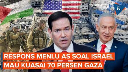 AS Ogah Dikaitkan dengan Rencana Israel Kuasai 70 Persen Gaza