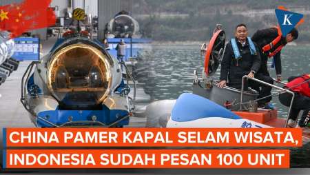 Unik! China Pamerkan Kapal Selam Wisata, Siap Diekspor Ke Indonesia