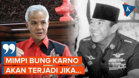 Resmi Didukung Perindo, Ganjar Singgung soal Mimpi Bung Karno