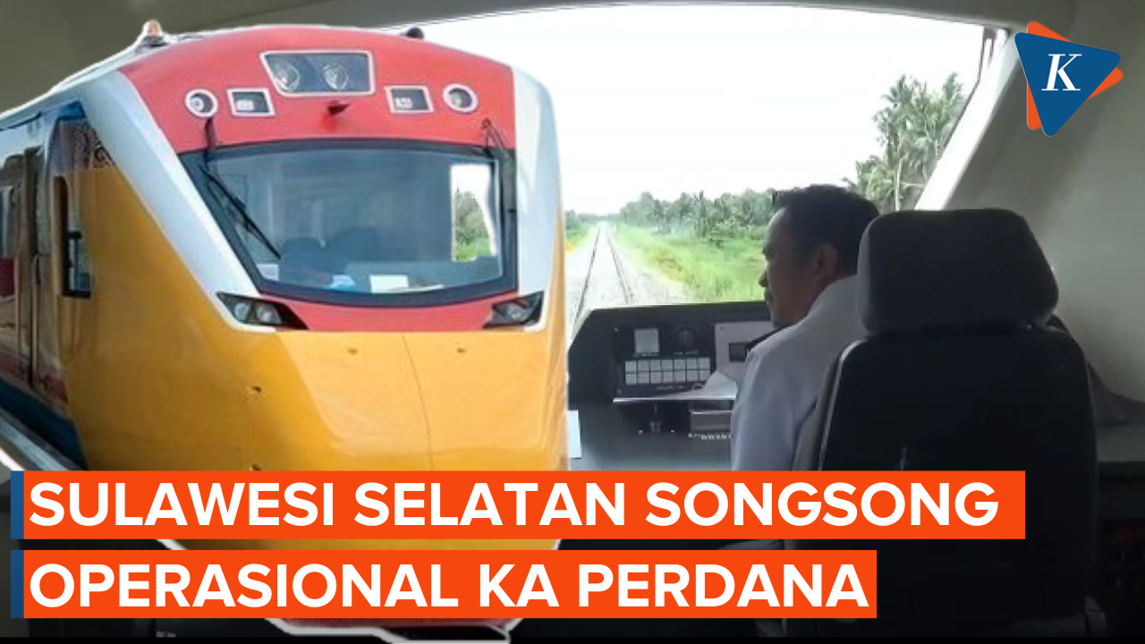 Sulawesi Selatan Songsong Operasional Kereta Api Pertama di Indonesia Timur