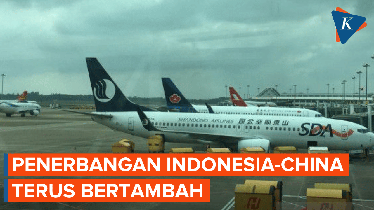 Diizinkan Berwisata, Penerbangan China-Indonesia Terus Bertambah