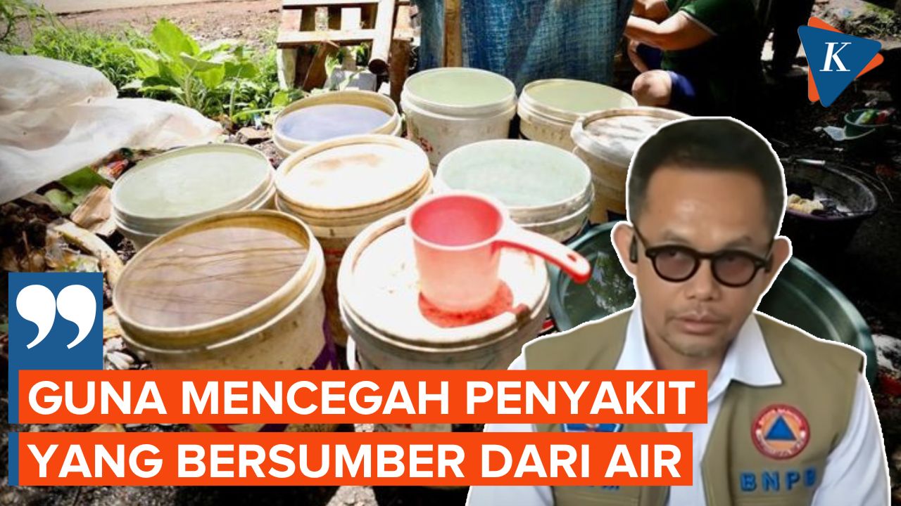 BNPB Imbau Korban Gempa Cianjur untuk Tidak Menggunakan Air Kotor