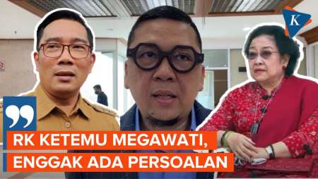 Soal Pertemuan Ridwan Kamil dengan Megawati, Golkar: Kami Tetap di Prabowo