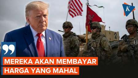 4 Tentara AS Tewas, Trump: Iran Akan Membayar Mahal, Mereka Sedang Dihancurkan