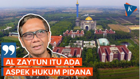 Mahfud Pastikan Ada Aspek Pidana dalam Kasus Ponpes Al Zaytun