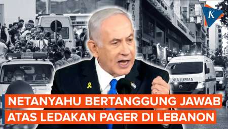 Netanyahu Mengaku Bertanggung Jawab atas Ledakan Pager di Lebanon