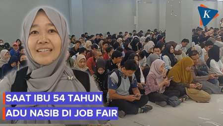 Ibu Usia 54 Tahun Adu Nasib Di Job Fair, Seberapa Sulit Dapat Kerja?