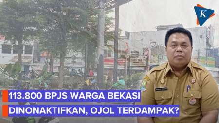 113 Ribu BPJS PBI Warga Bekasi  Dinonaktifkan, Bagaimana Nasib Ojol?