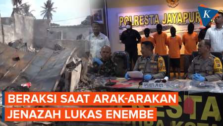 Polisi Tangkap Pembakar Puluhan Ruko dan Rumah Dinas TNI di Papua