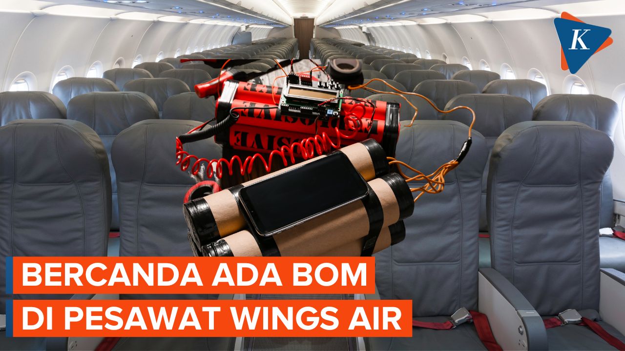 Penumpang Wings Air Bercanda Bawa Bom, Penerbangan Semarang- Ketapang Tertunda