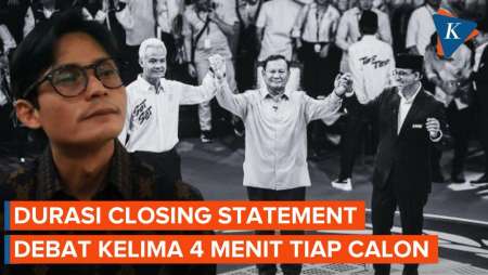 Durasi Closing Statement Jadi 4 Menit Tiap Calon, KPU RI: Karena Kebutuhan Tim Paslon