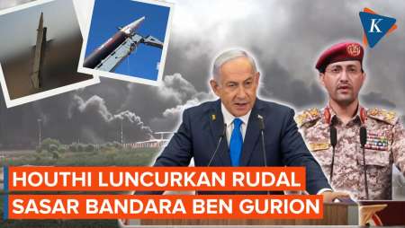 Houthi Akui Serang Bandara Ben Gurion Israel dengan Rudal