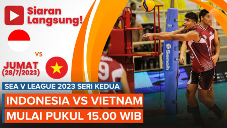 Jadwal Siaran Langsung Timnas Voli Indonesia Vs Vietnam, Main Pukul 15.00 WIB