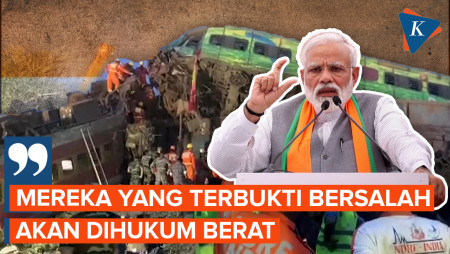 PM India Janji Pelaku Penyebab Kecelakaan Kereta Akan Dihukum Berat