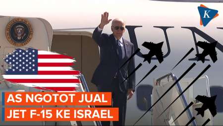 AS Desak Kongres Setujui Penjualan Jet Tempur F-15 ke Israel