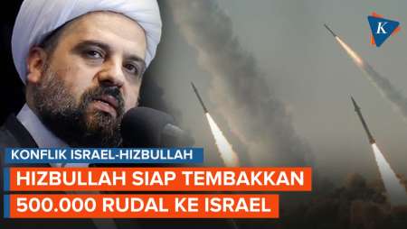 Hizbullah Disebut Siap Tembakkan Setengah Juta Rudal ke Israel jika Perang Total Meletus