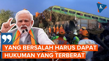 Korban Tewas Kecelakaan Kereta di India Jadi 288 Orang, Pencarian Korban Selamat Diakhiri