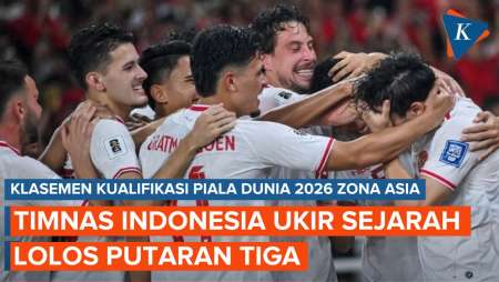 Klasemen Akhir Grup F: Timnas Indonesia Ukir Sejarah Lolos Putaran 3 Kualifikasi Piala Dunia 2026