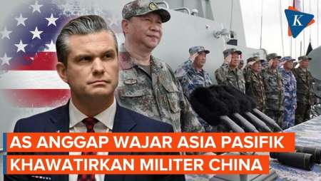 Menhan AS "Kompori" Asia, Anggap Wajar Kecemasan terhadap Militer China