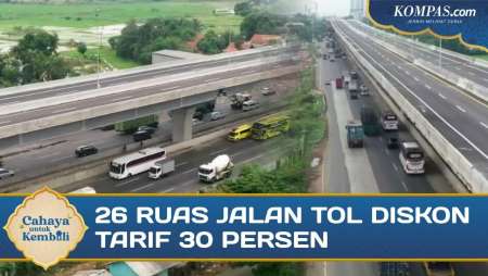26 Ruas Jalan Tol Diskon Tarif 30 Persen Saat Musim Mudik, Mana Saja?