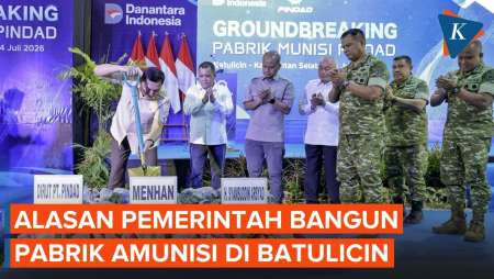 Pemerintah Bangun Pabrik Amunisi 30 Hektar Di Batulicin, Ini Alasannya