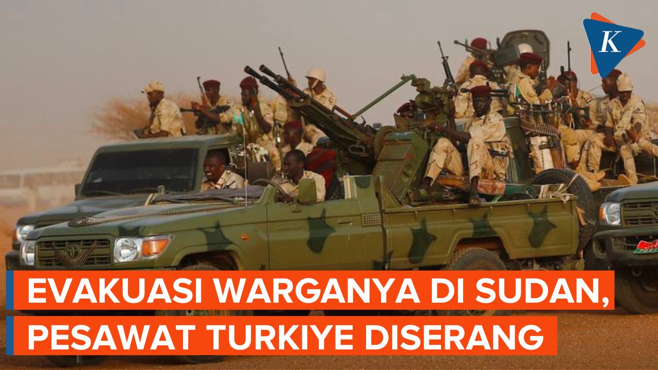 Pesawat Evakuasi Turkiye Ditembak di Sudan, Tentara dan RSF Saling Tuding