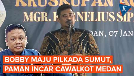 Bobby Nasution Maju Pilkada Sumut, Pamannya Bidik Cawalkot Medan
