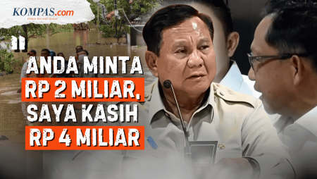 Mendagri Minta Dana Bencana Sumatera, Prabowo: Anda Minta Rp 2 M, Saya Kasih Rp 4 M!