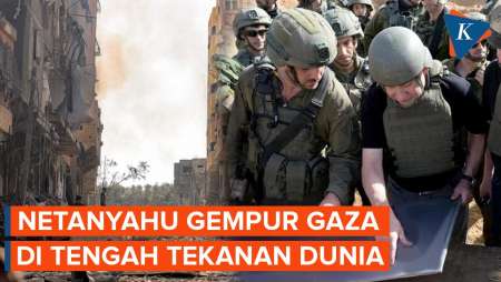 Abaikan Tekanan Internasional, Netanyahu Terus Gempur Gaza