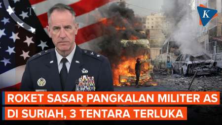 Serangan ke Pangkalan Militer AS di Suriah Lukai Tiga Tentara