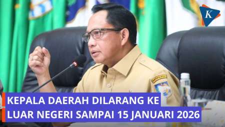 Seluruh Kepala Daerah Dilarang Ke Luar Negeri Hingga 15 Januari 2026