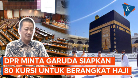 Dirut Garuda Sebut DPR Minta Disiapkan 80 Kursi untuk Berangkat Haji