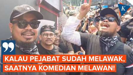 Komika Ikut Demo Tolak Revisi UU Pilkada, Rigen: Kalau Pejabat Melawak, Saatnya Komedian Melawan!