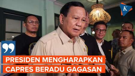 Resmikan Rumah Relawan Kopi Pagi, Prabowo Cerita soal Makan Siang bareng Jokowi