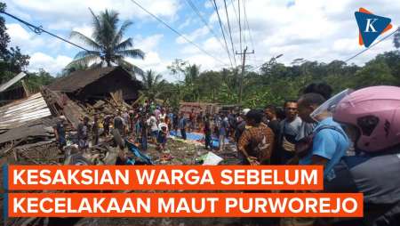 Kesaksian Warga Saat Detik-detik Laka Maut di Purworejo