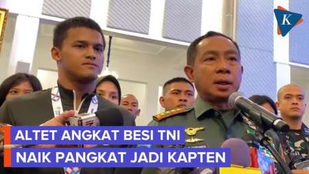 Pecahkan Rekor Dunia, Lifter Rizki Juniansyah Naik Pangkat 2 Tingkat Jadi Kapten