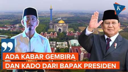 Gibran Sampaikan Kado Istimewa Dari Prabowo Untuk Santri Dan Kiai