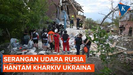 Kharkiv Dihantam Serangan Udara Rusia, 2 Rumah Rusak dan 6 Warga Ukraina Terluka