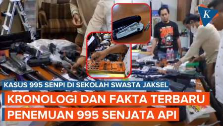 Bagaimana Gudang Berisi 995 Senjata Api di Sekolah Swasta Jaksel Bisa Terbongkar?