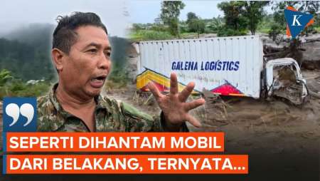 Cerita Sutarji, Sopir Kargo Asal Kediri Selamat Dari Banjir Bandang Solok