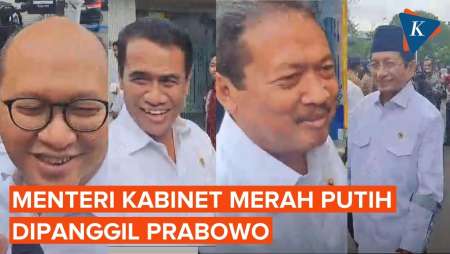 Prabowo Panggil Menteri dan Pejabat Kabinet Merah Putih ke Istana, Ada Apa?