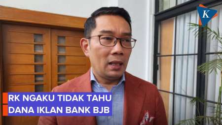 Usai Diperiksa KPK, RK Ngaku Tidak Ketahui Dana Iklan Bank BJB